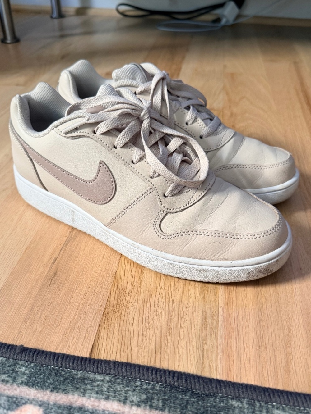 Nike Ebernon Low 'Desert Sand Diffused Taupe White'